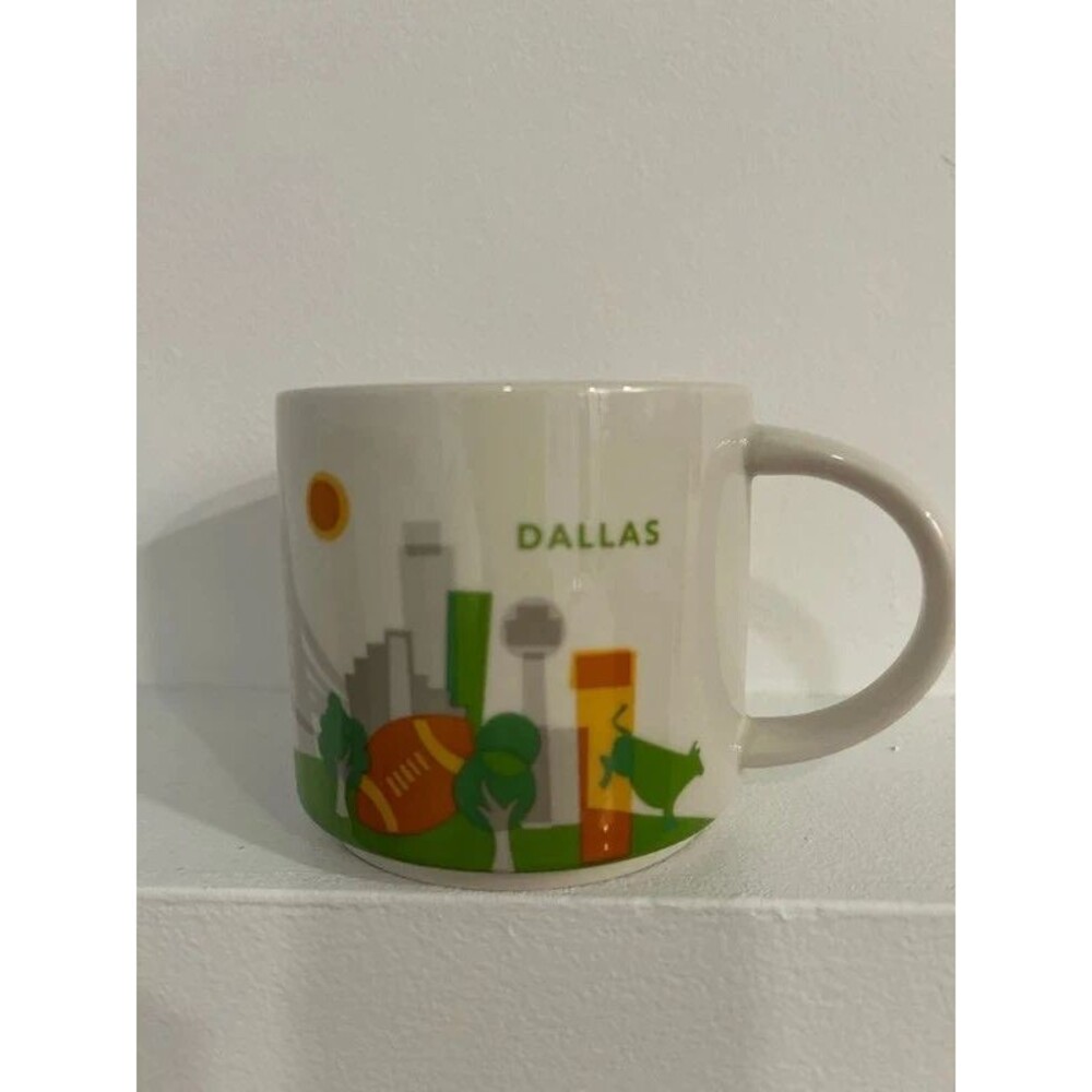 Starbucks Dallas You Are Here Collection Mug